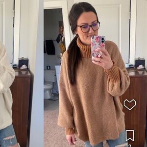 Aerie oversized chunky sweater size Small